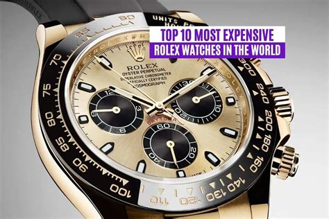 most expensive rolex in world|most expensive new rolex.